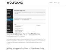 Tablet Screenshot of joelwolfgang.com